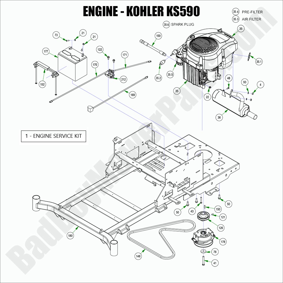 2022 MZ & MZ Magnum Engine - Kohler KS590